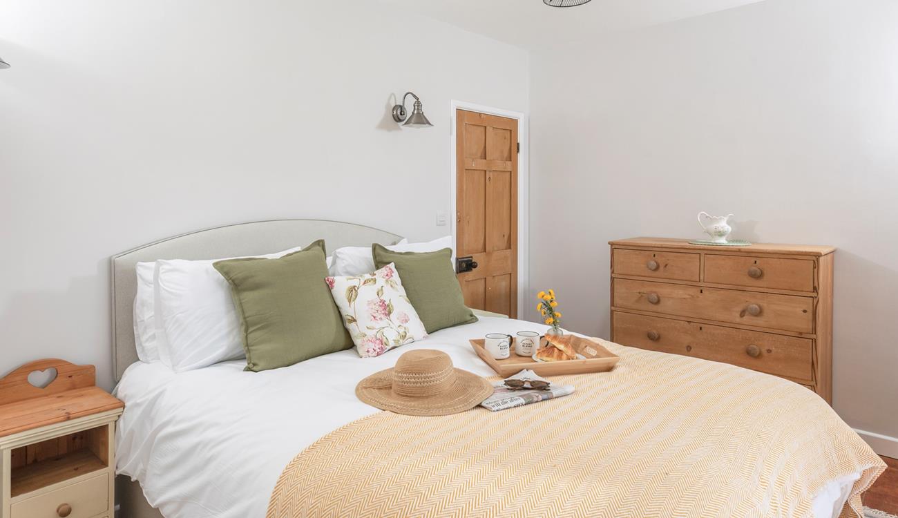 Start the day with warm pastries and coffee.