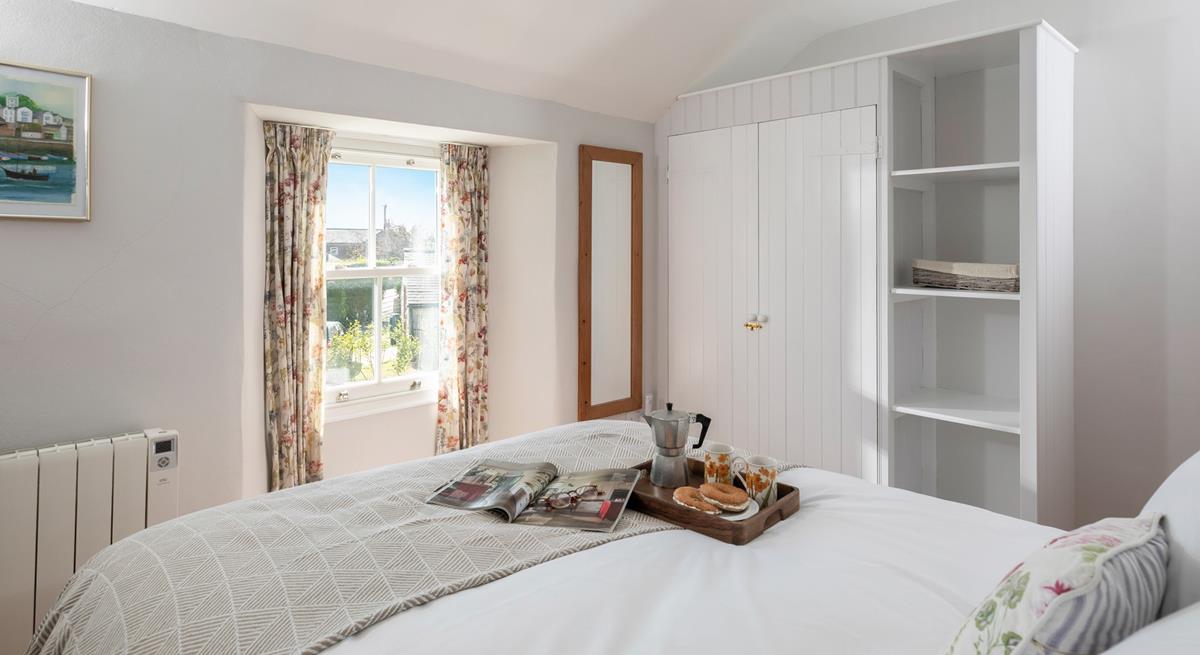 The bedrooms are modern and a calming space to relax.