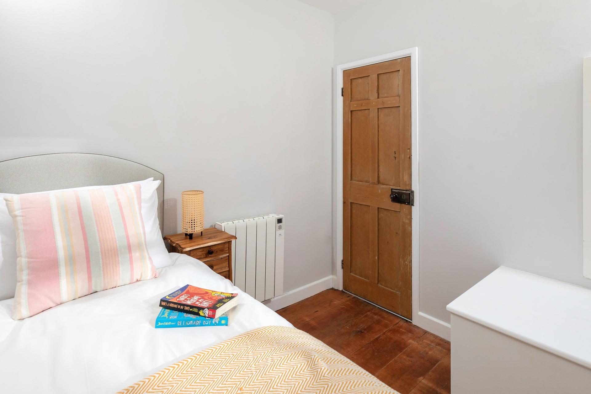 Enjoy a good book before settling to sleep.