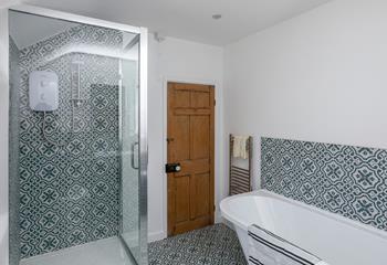 Run a bubble bath and unwind in the evening.