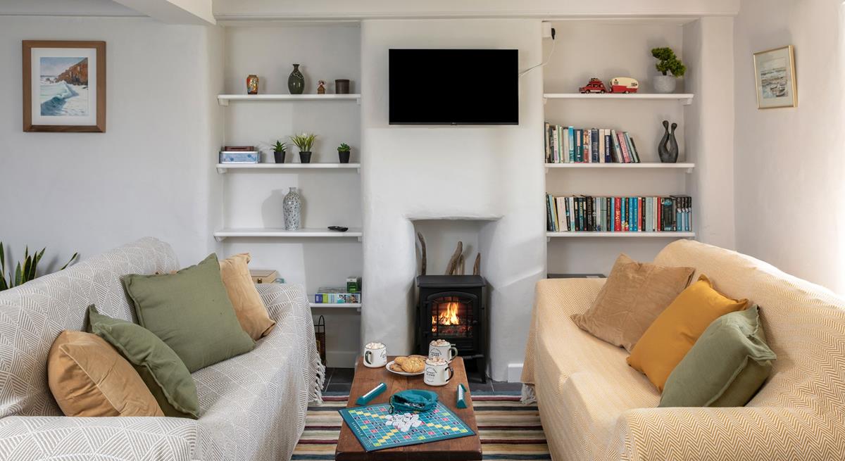 Sink into the sofa after a day of exploring.