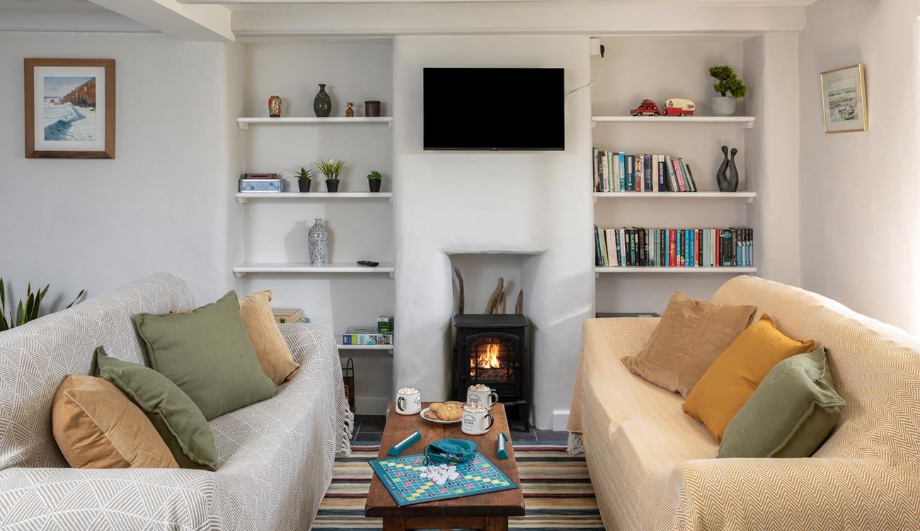 Sink into the sofa after a day of exploring.