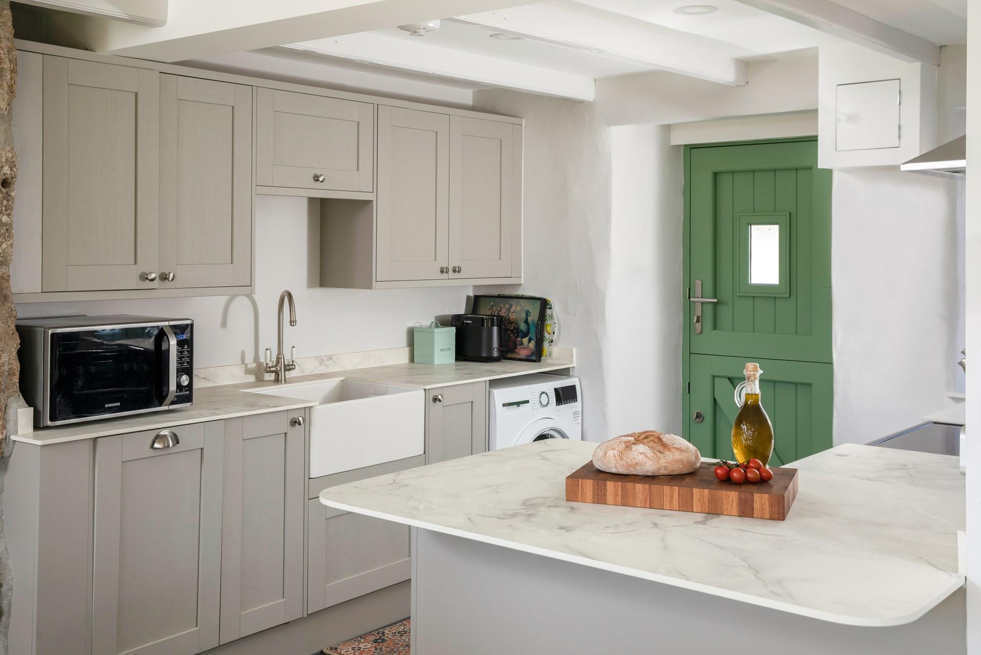 The kitchen is fully equipped to cook up a storm!