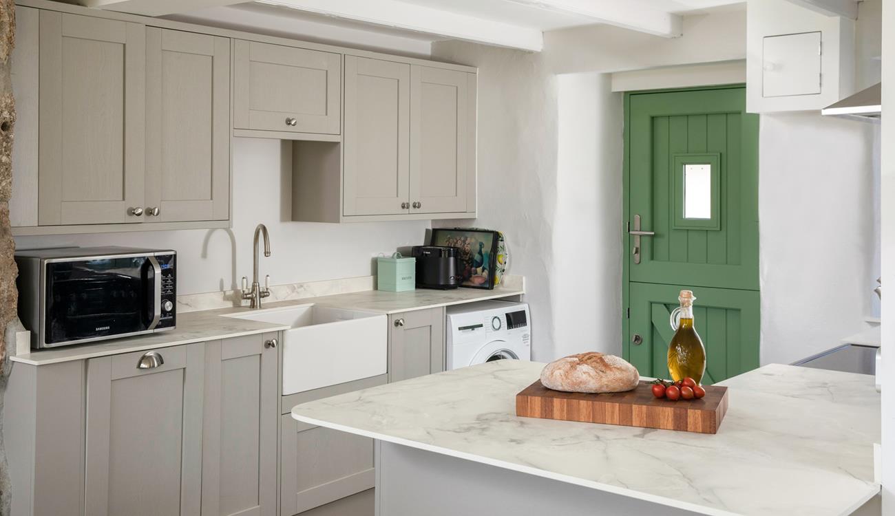 The kitchen is fully equipped to cook up a storm!