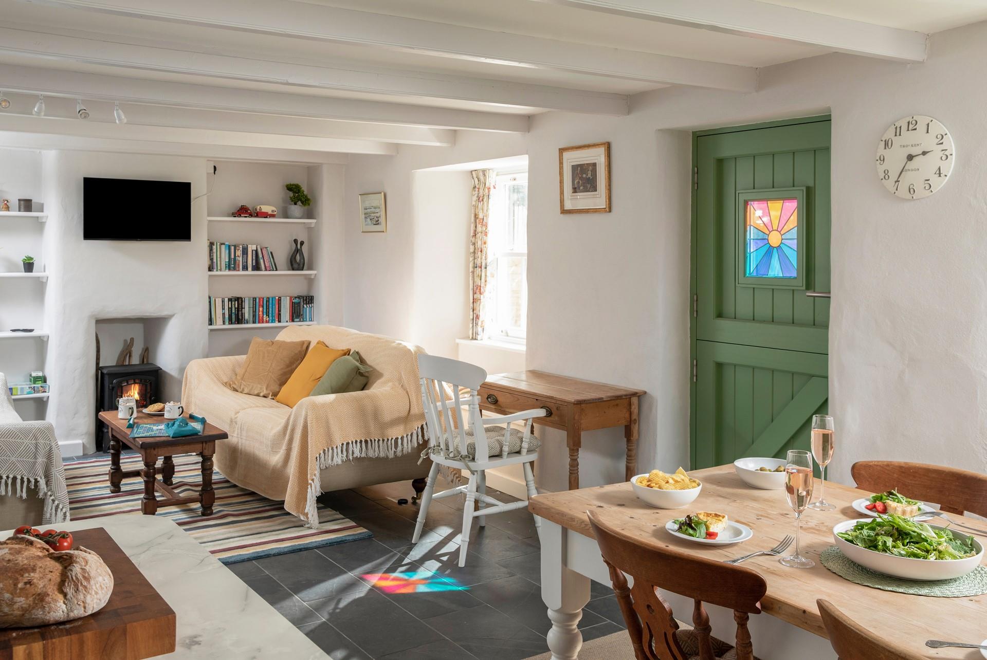 Tuck into a hearty lunch.