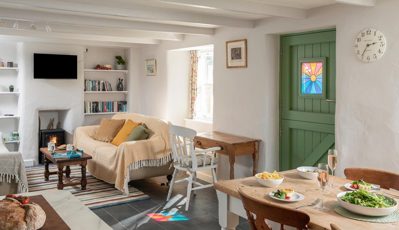 Tuck into a hearty lunch.