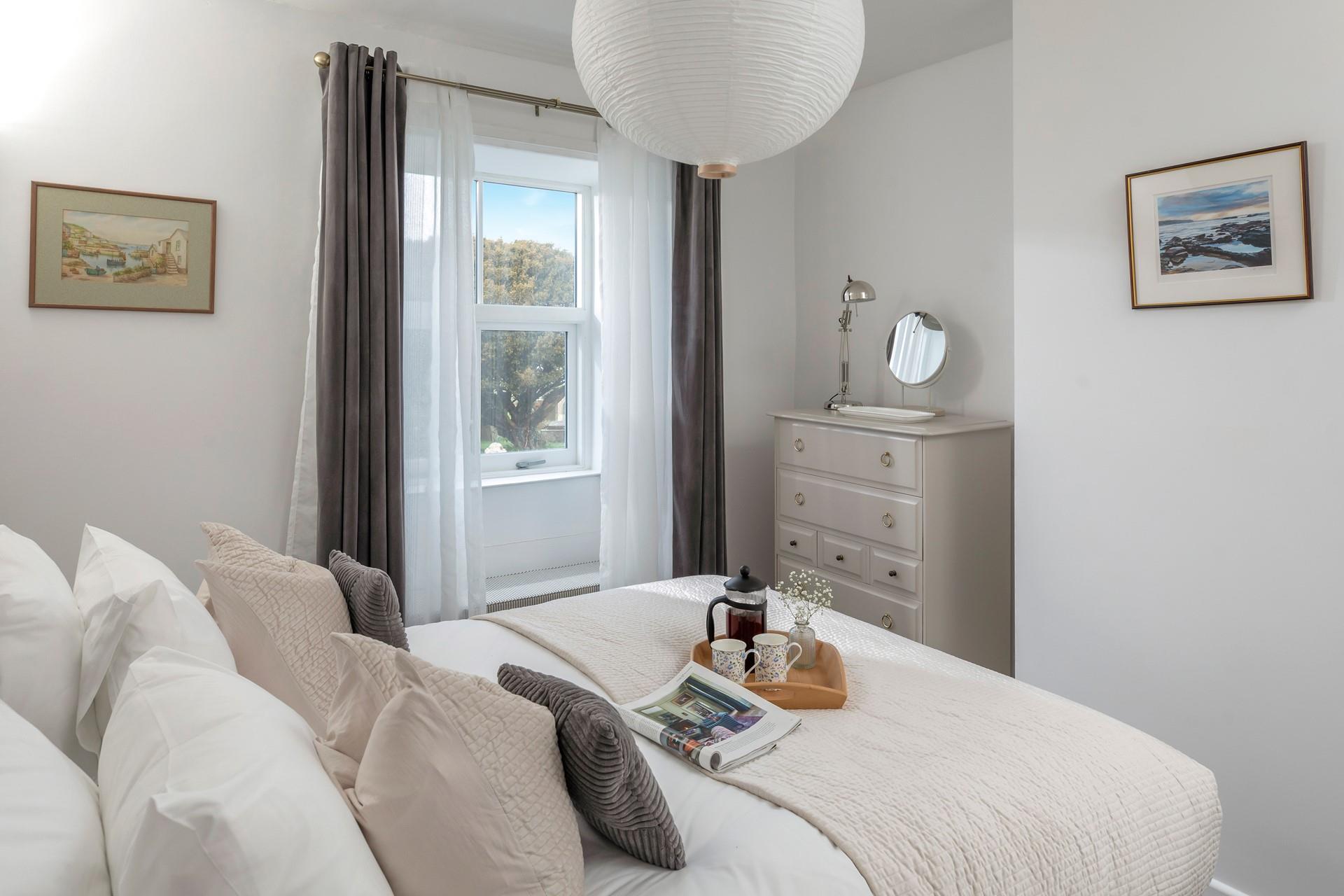 Decide on the day's plans over coffee.