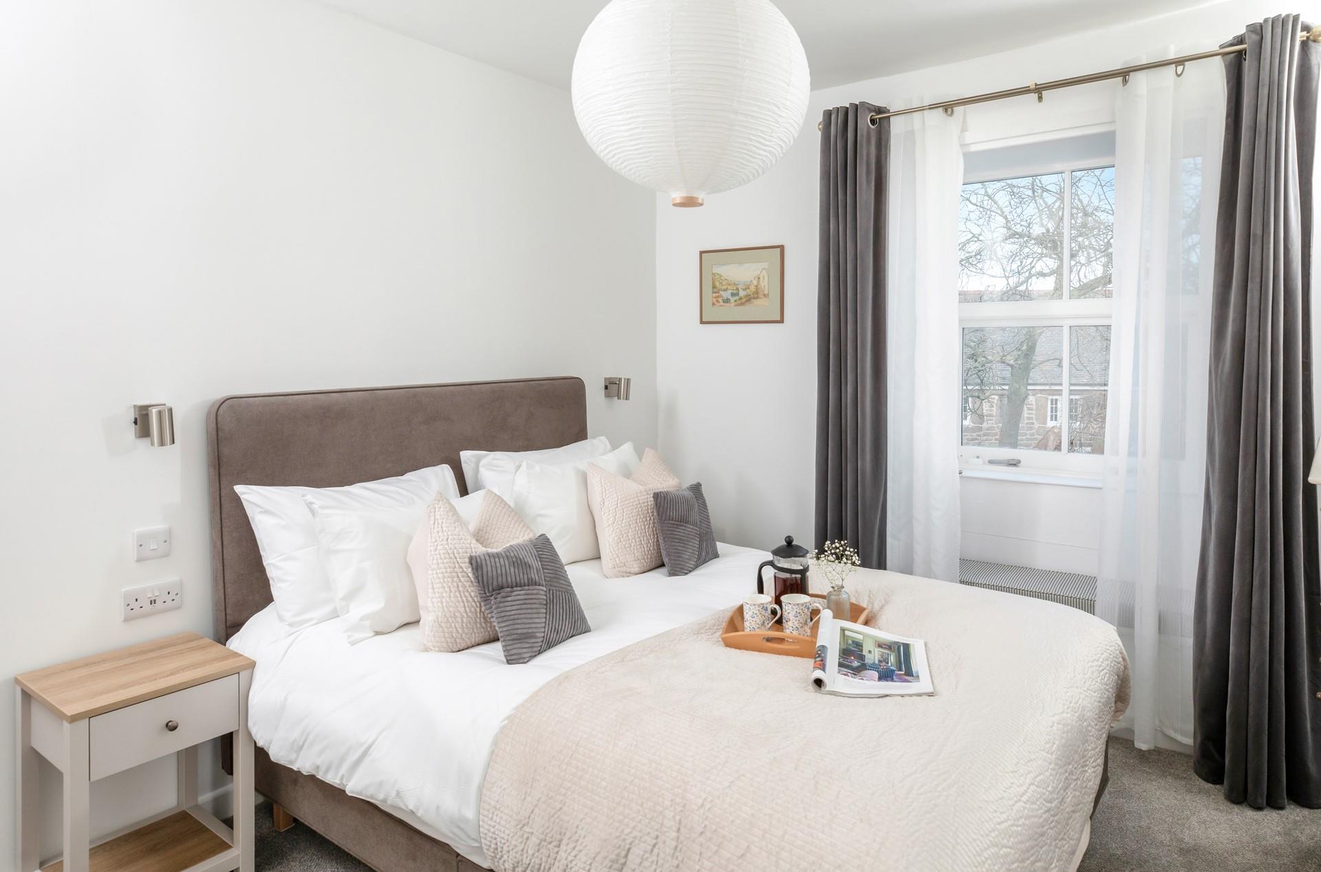 Start the day with a fresh coffee.