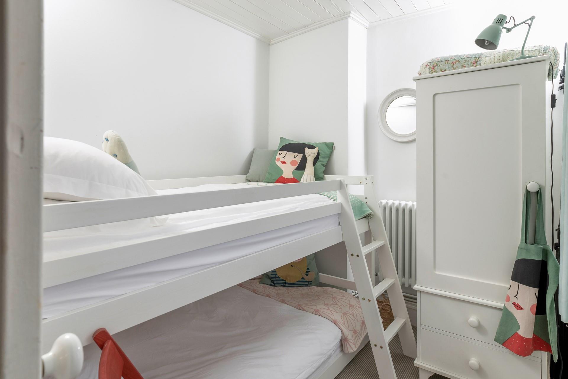 Bedroom 2 has bunk beds perfect for little ones.