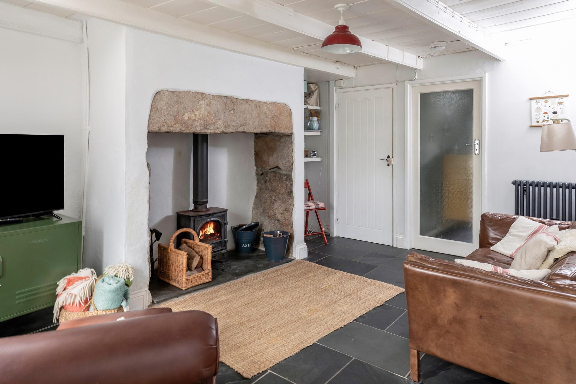 The cosy sitting room is the ideal base to return to each evening.