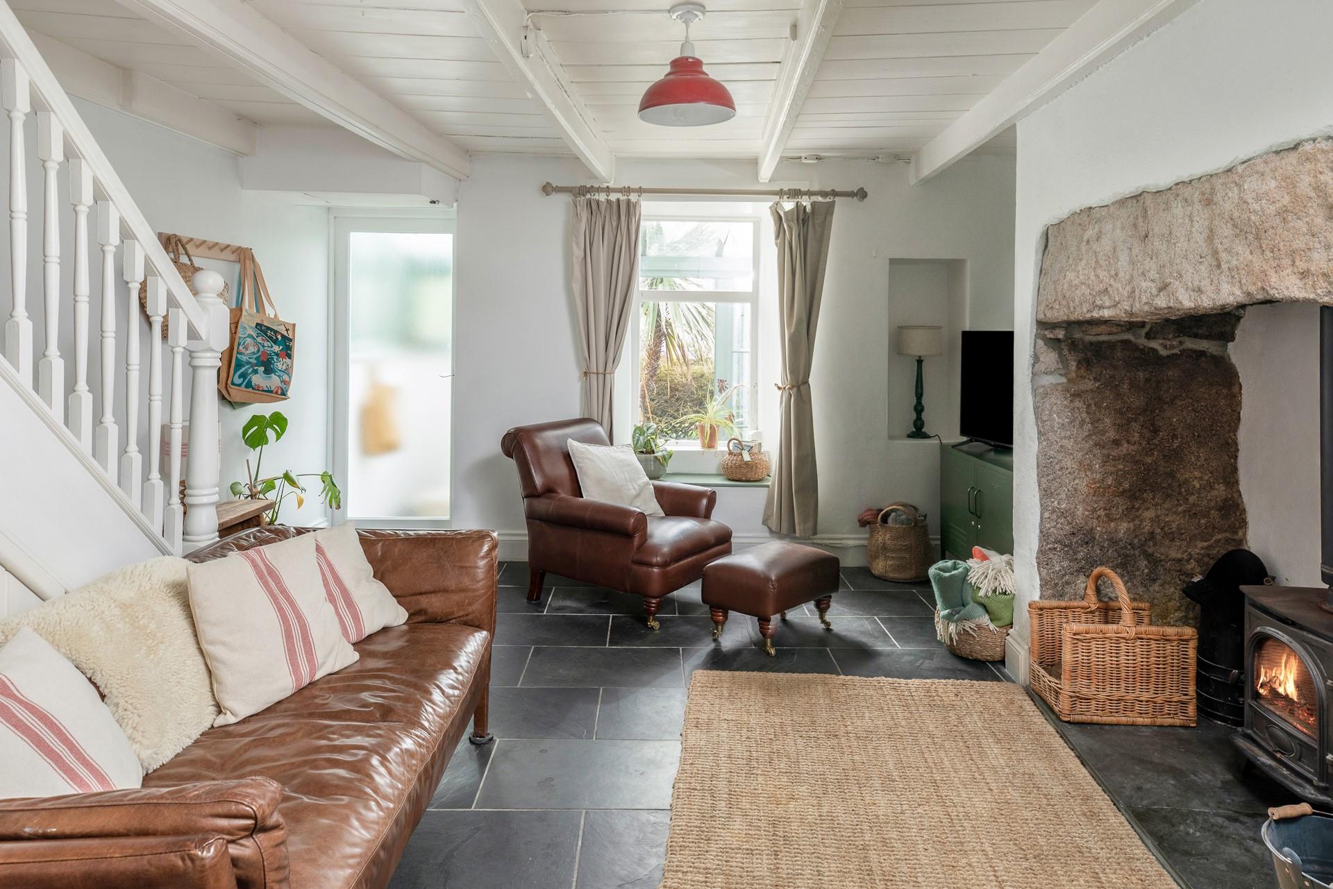 Put your feet up after a day exploring the scenic coast path nearby.