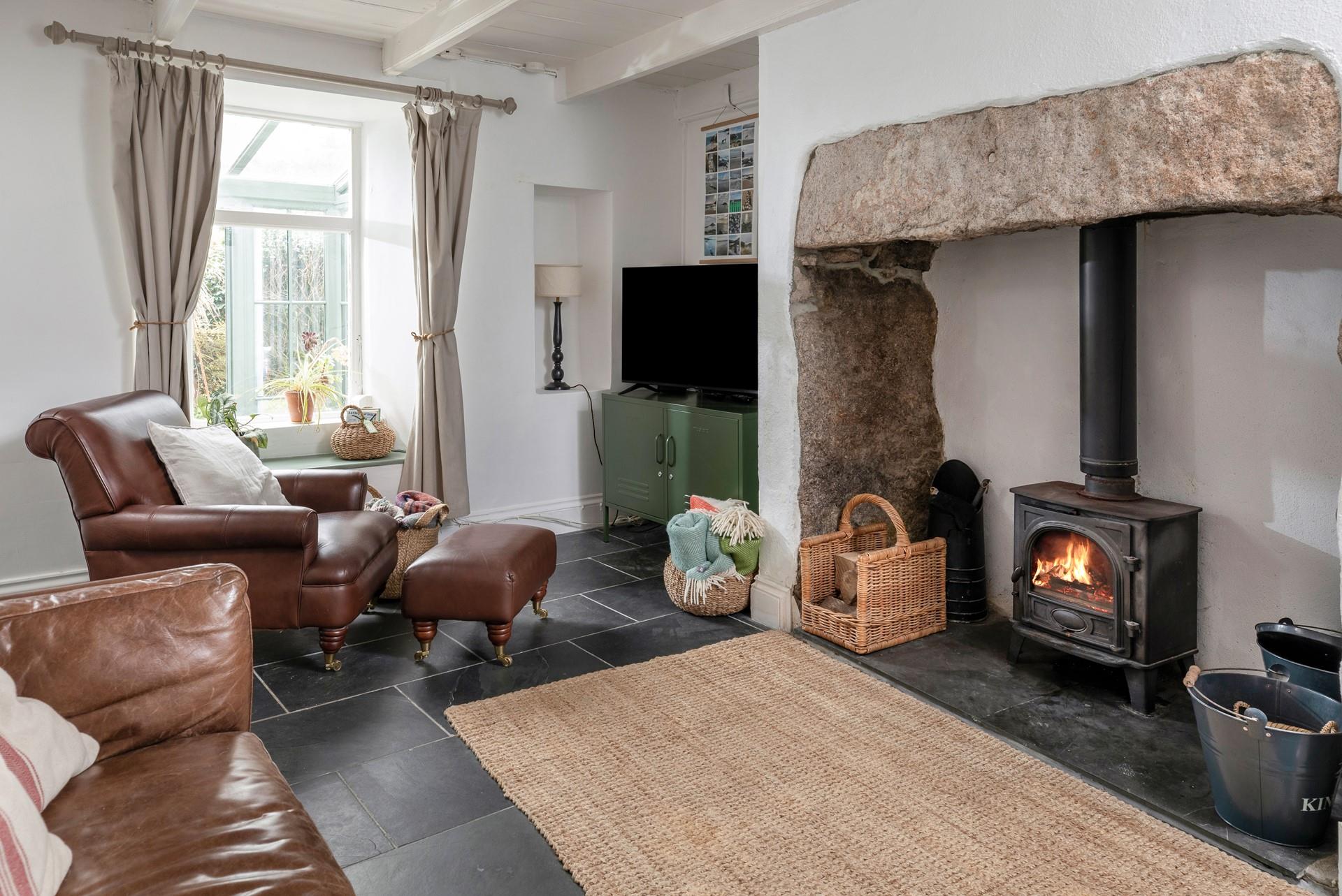 There is no better way to end the day than by the woodburner.