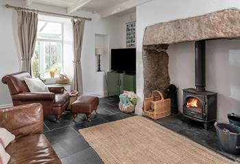 There is no better way to end the day than by the woodburner.