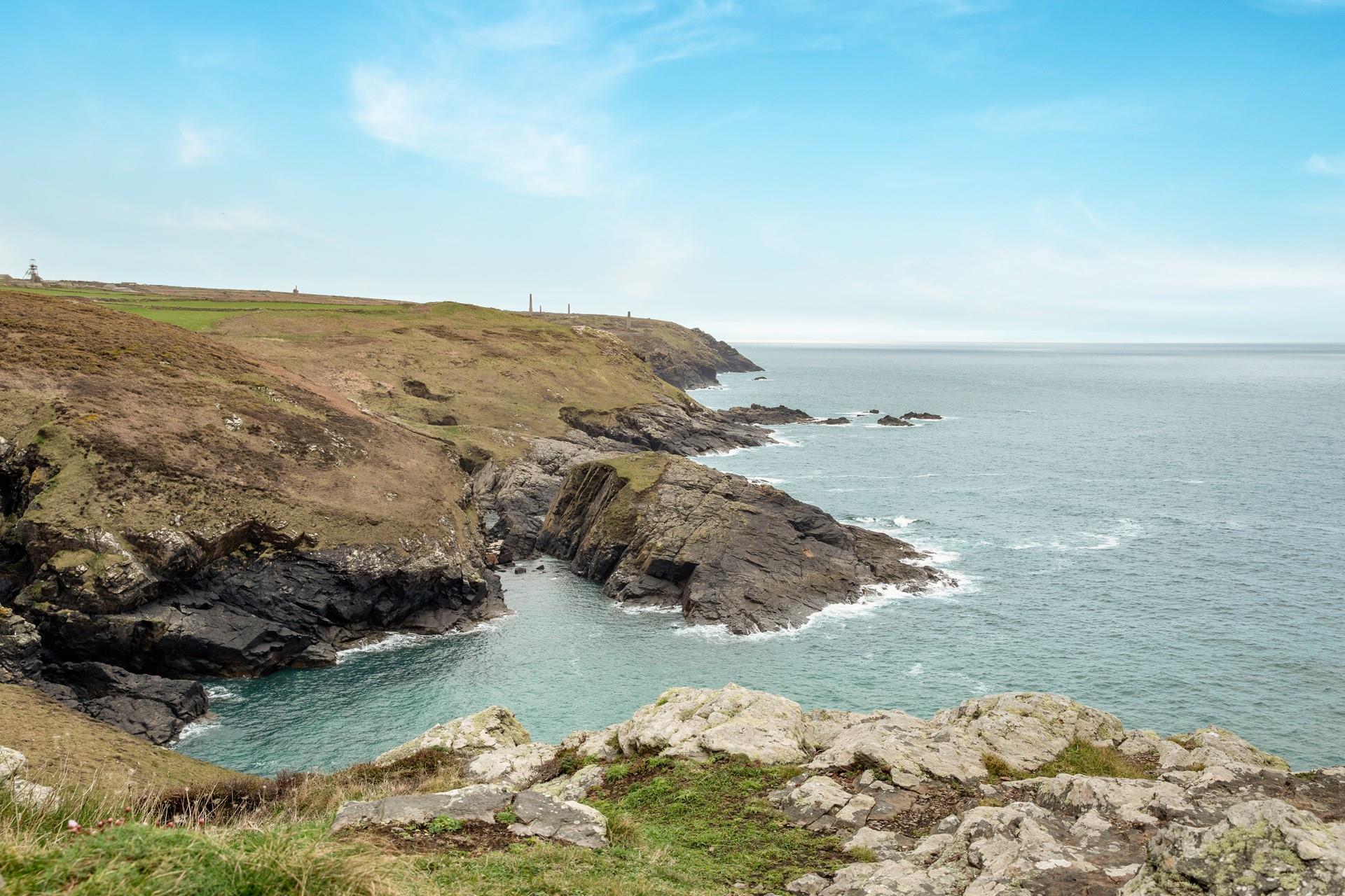Explore the coast path and scenic views from the cottage.