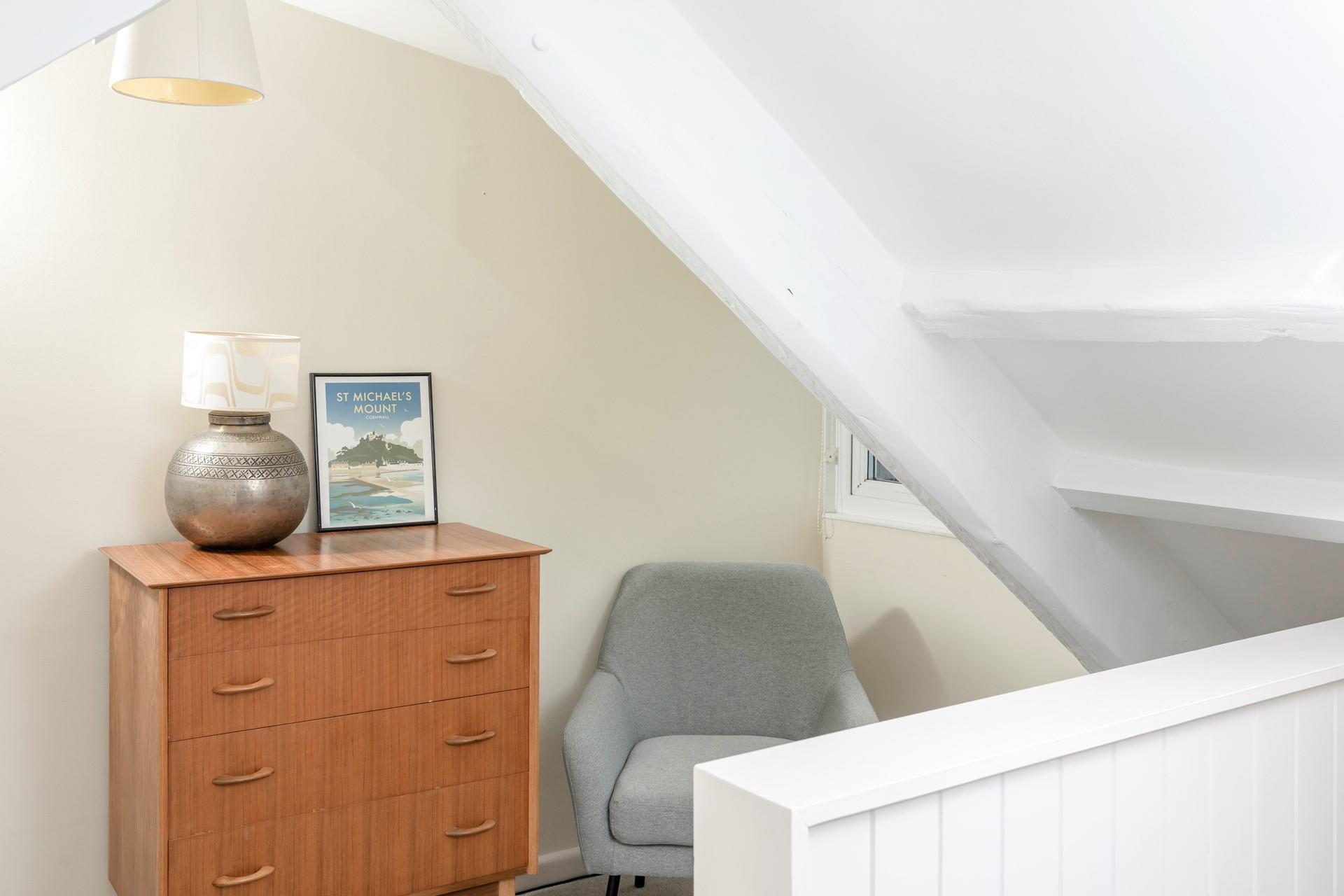 Get stuck into a good book in this cosy reading nook.