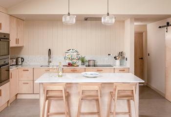 Enjoy a cooked breakfast to start the day.