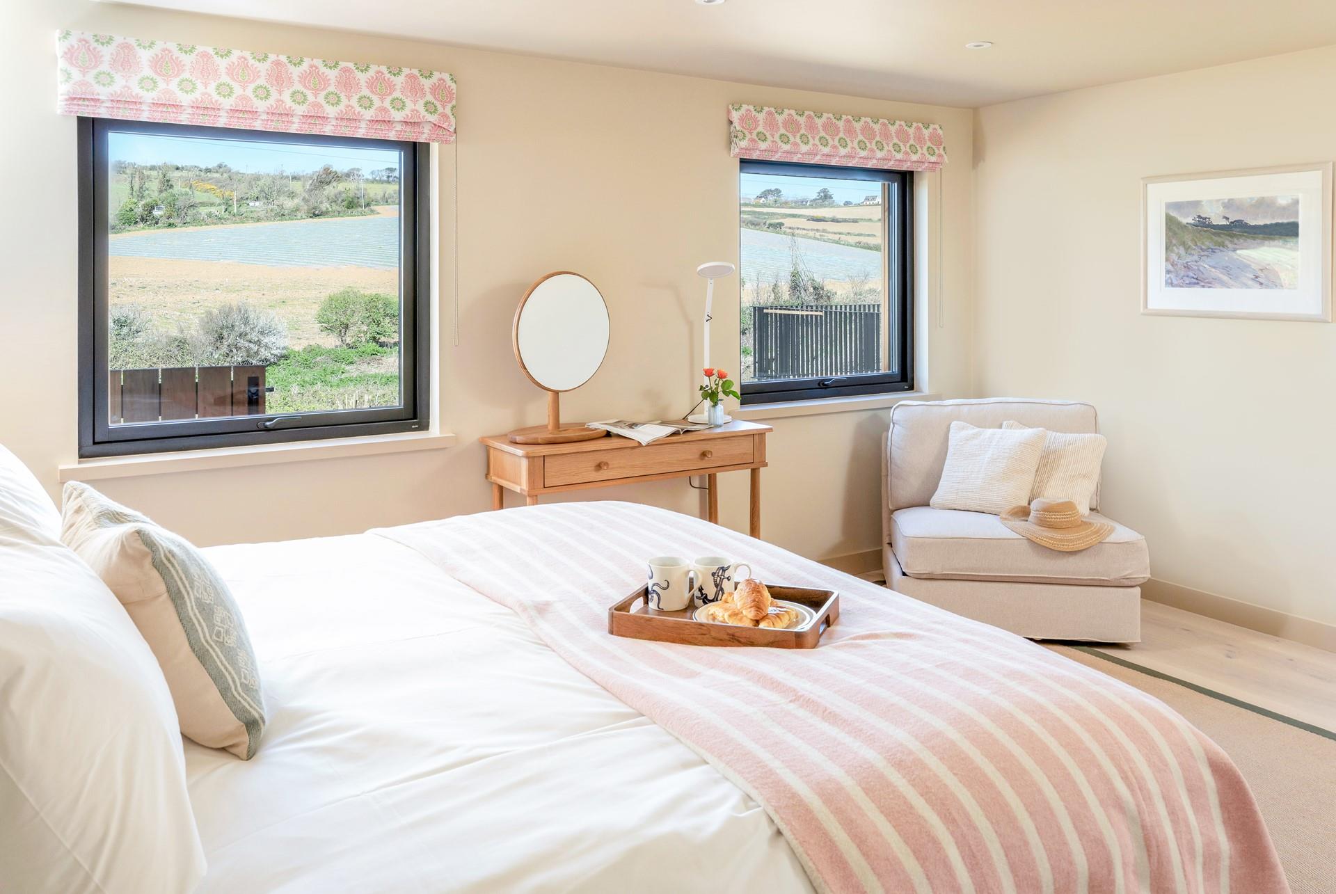 Start the day with warm pastries for breakfast.