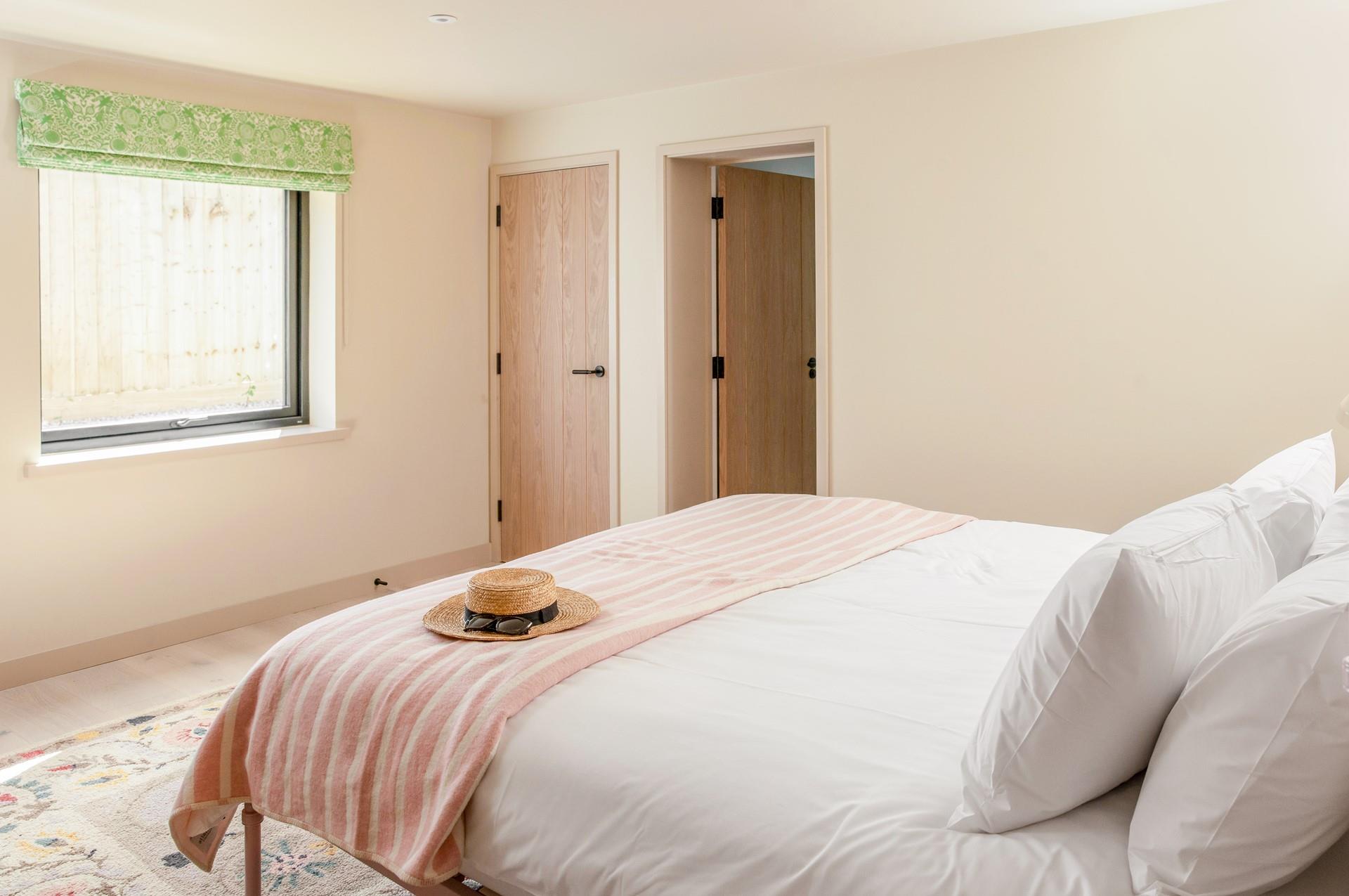 Bedroom 2 features a luxurious super king size bed!