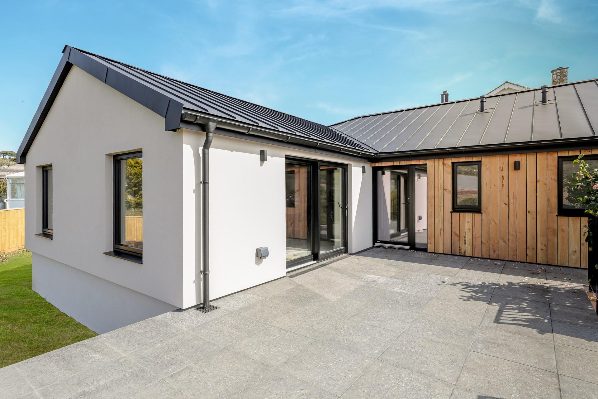 Step out onto the terrace from the living area.