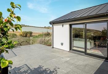 The terrace is the ideal suntrap!