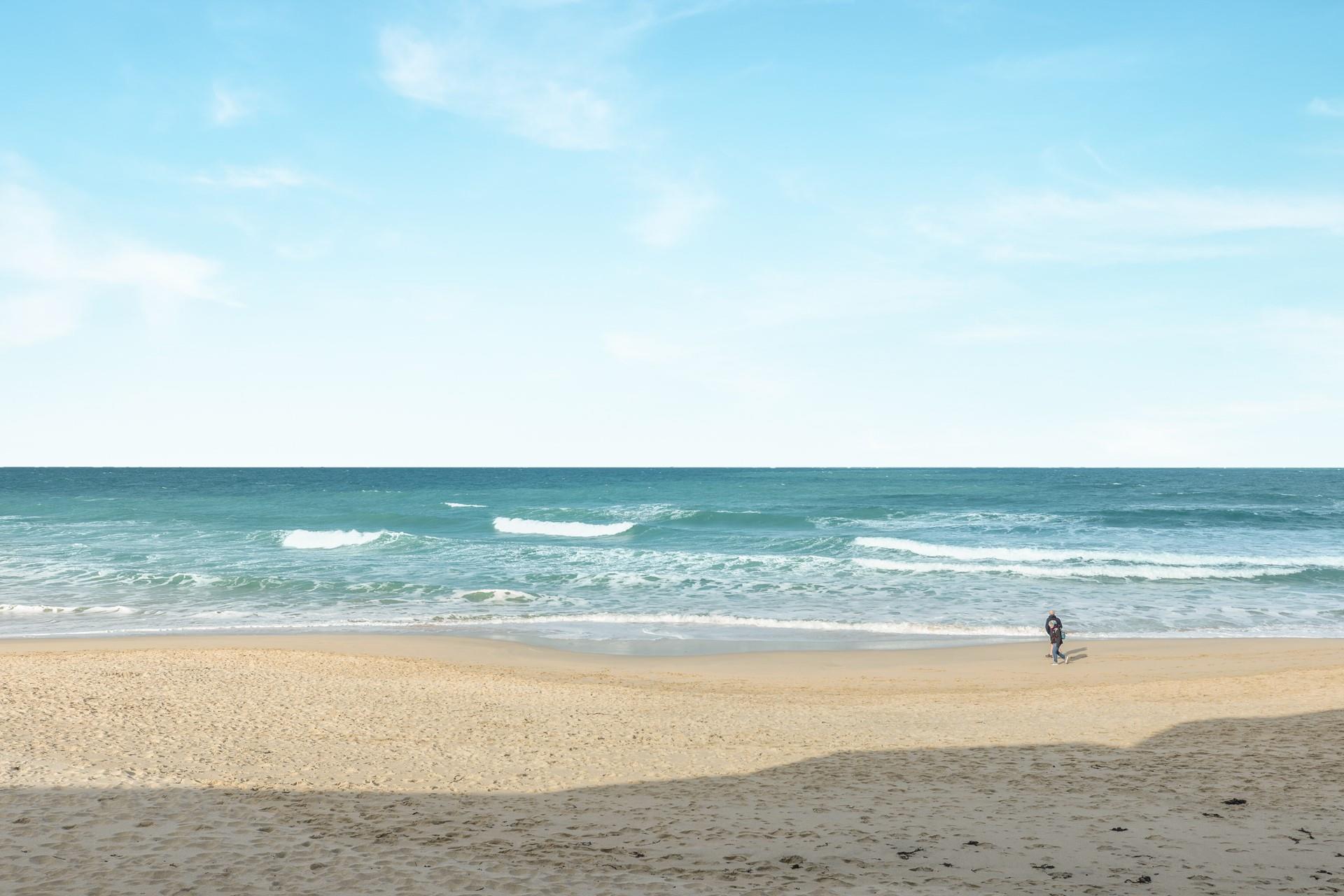 Head for an invigorating morning dip.