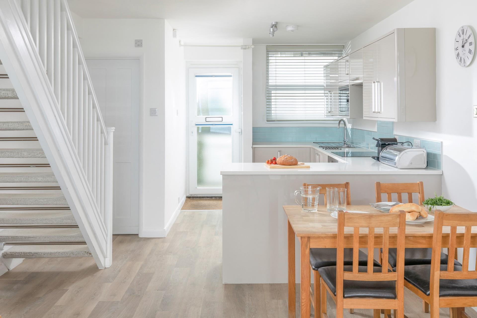 Get some ingredients locally to prepare a meal.