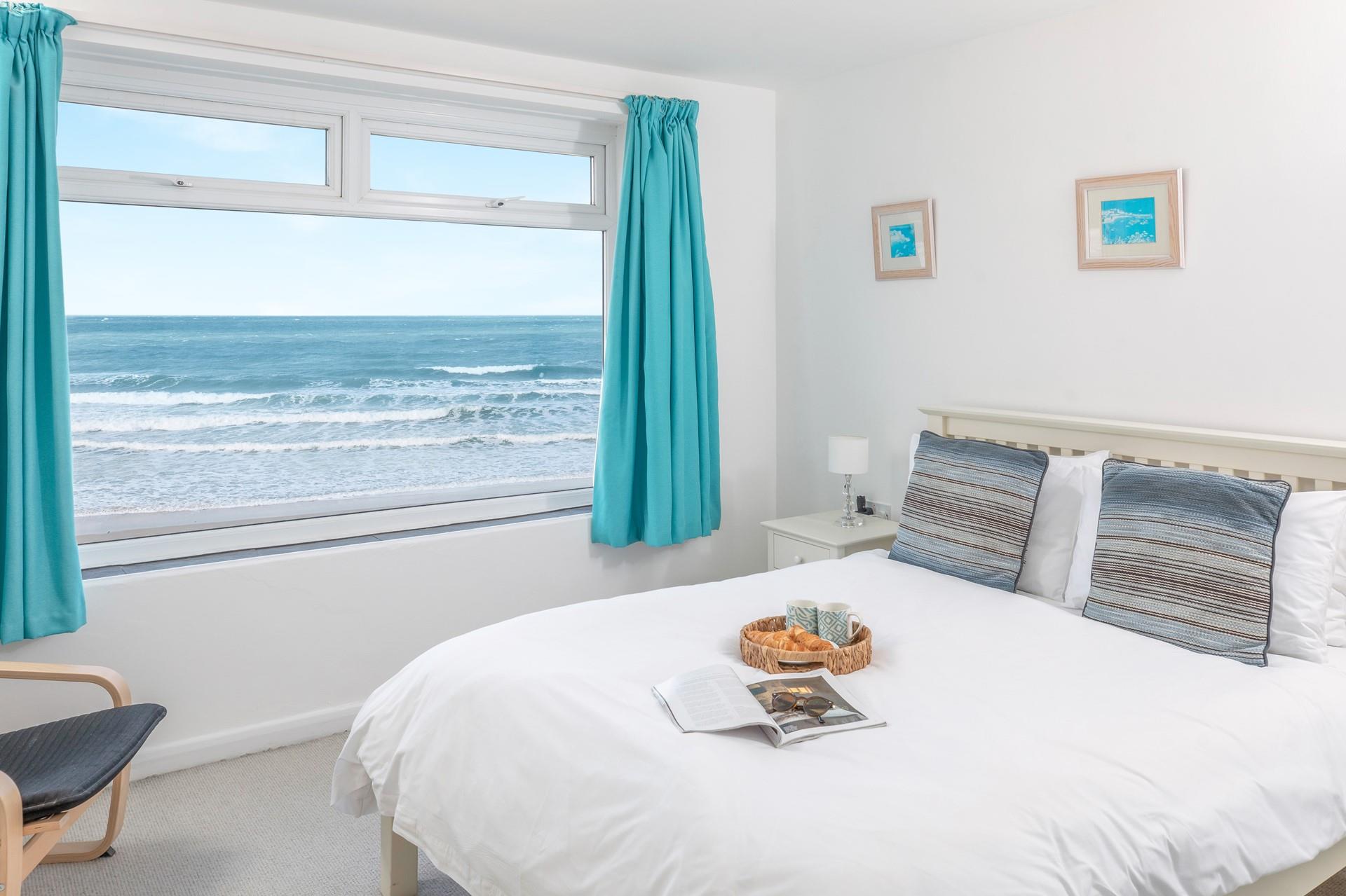 Open the curtains and take in the views over a morning coffee.