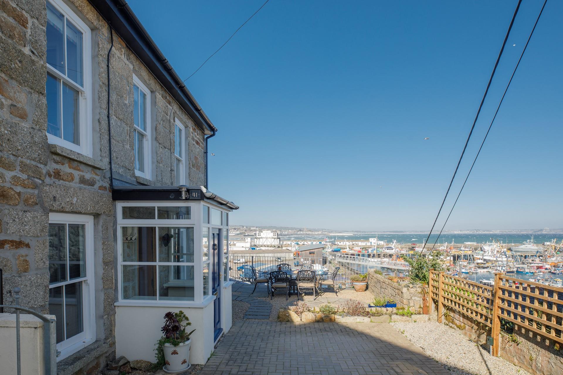 Take in the views while you tuck into a feast.