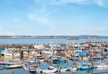 Newlyn is a delightful harbour town.