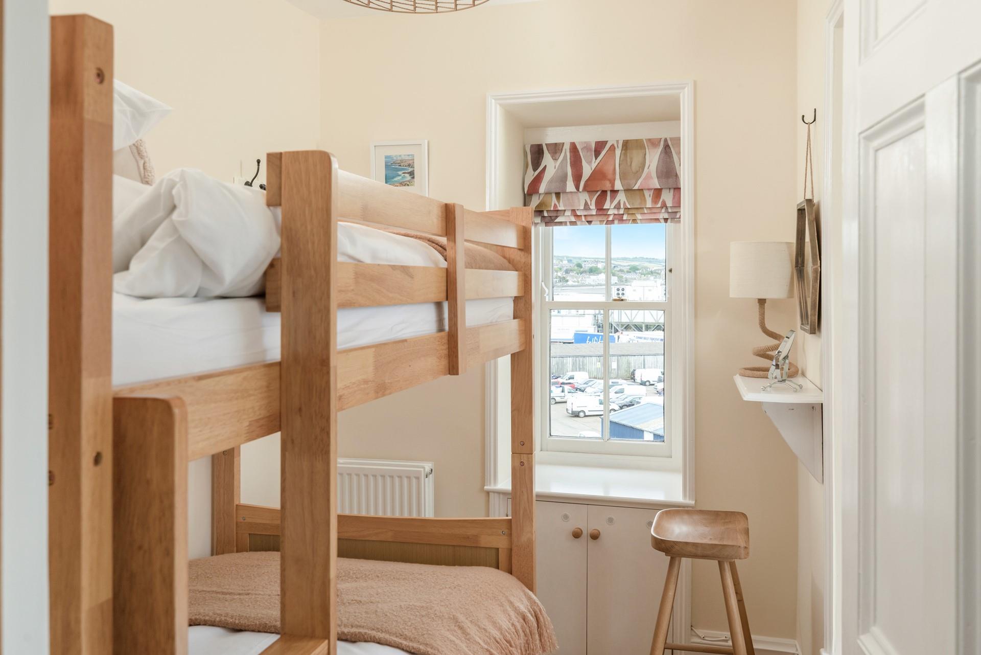 The bunk beds are ideal for the younger ones!