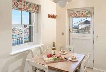 Enjoy the views over lunch!