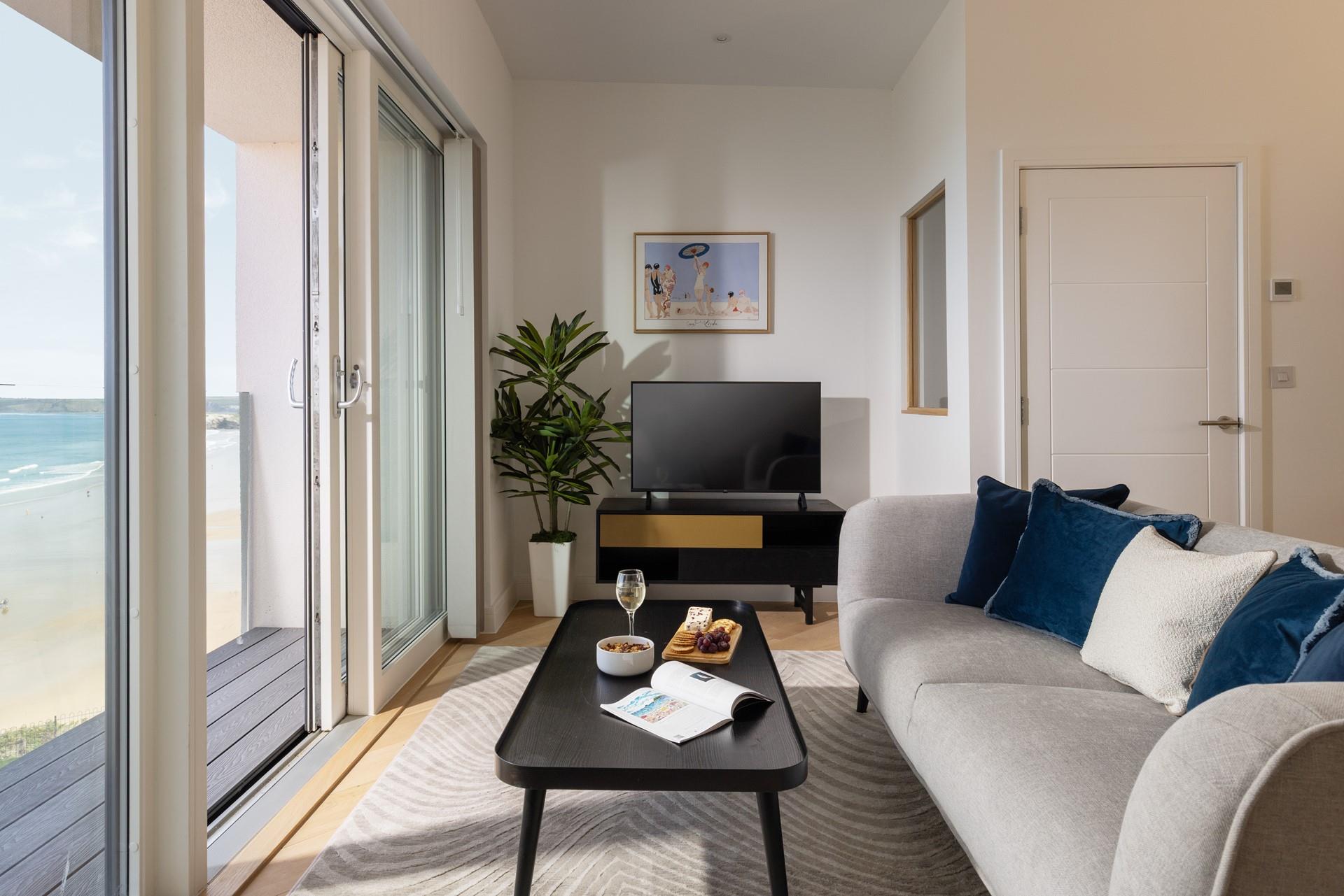 Put your feet up after a day of exploring the UK's surf capital.