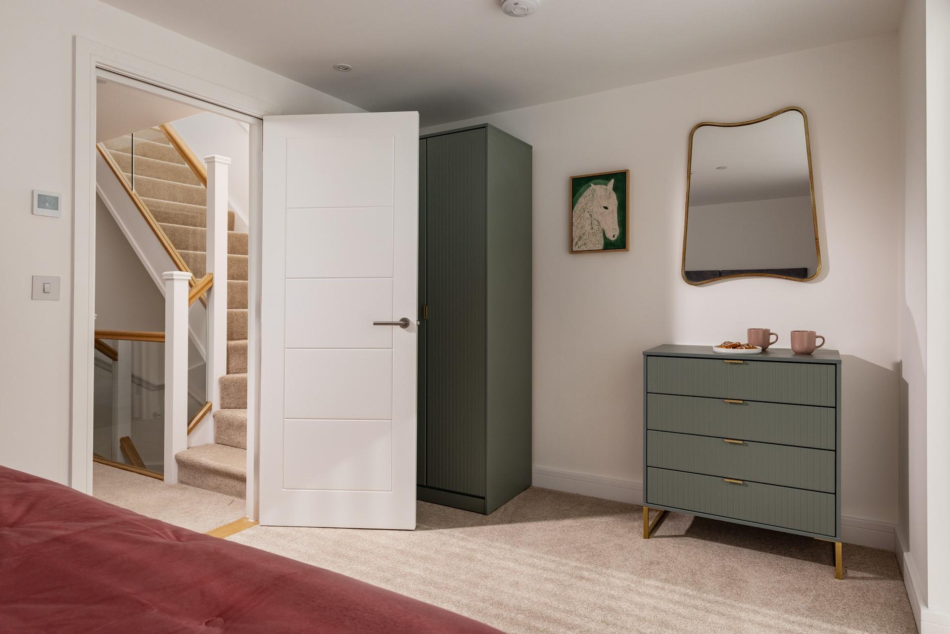 You'll find plenty of storage, so you can unpack with ease.