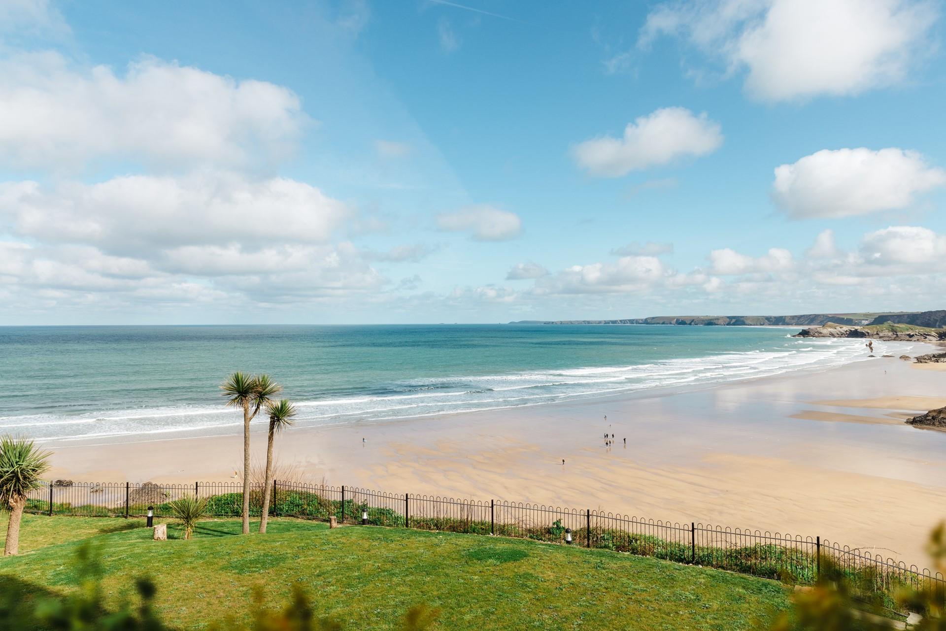 Find several of Newquay's stunning beaches on the doorstep!
