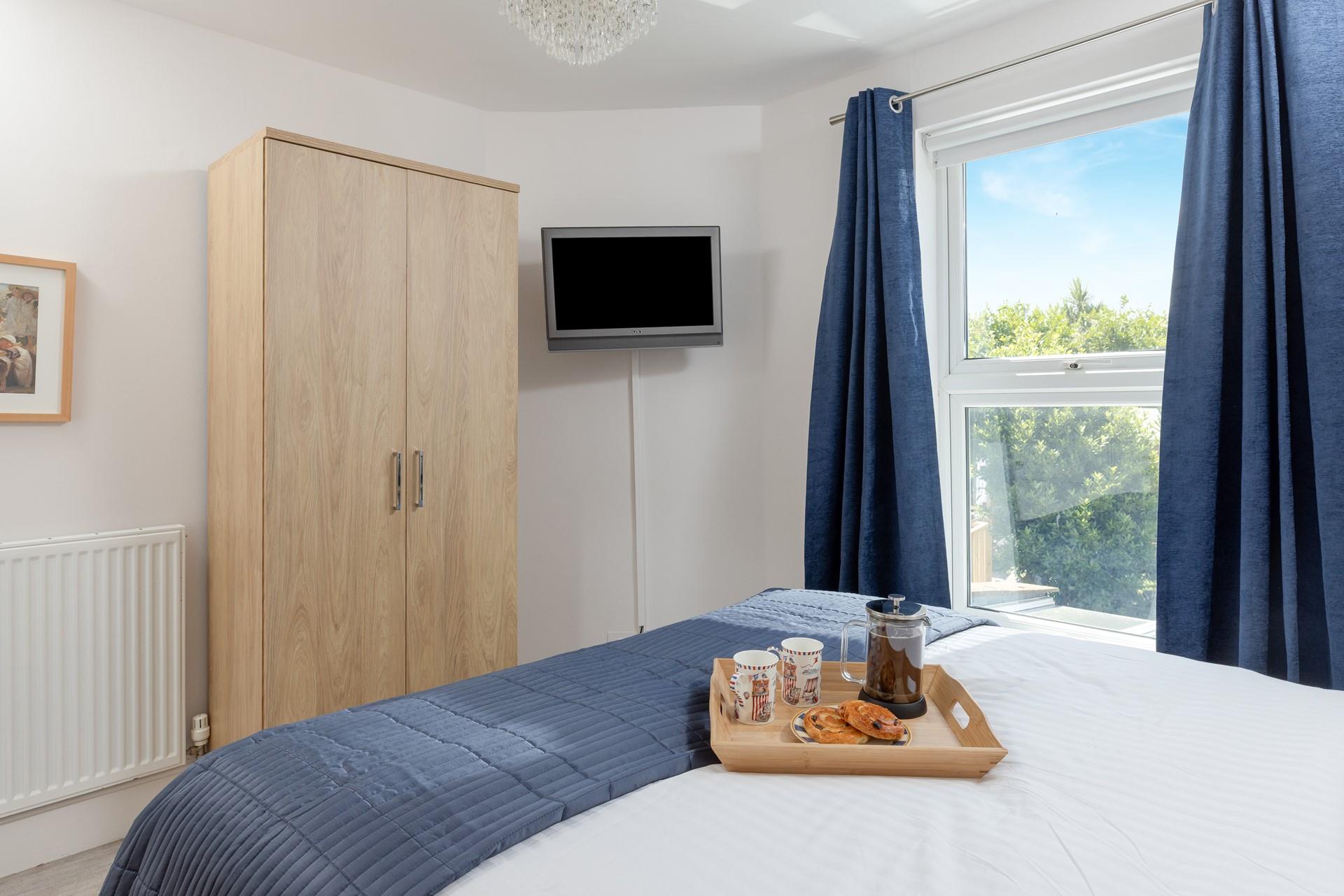 Fresh coffee is a must to start the day.