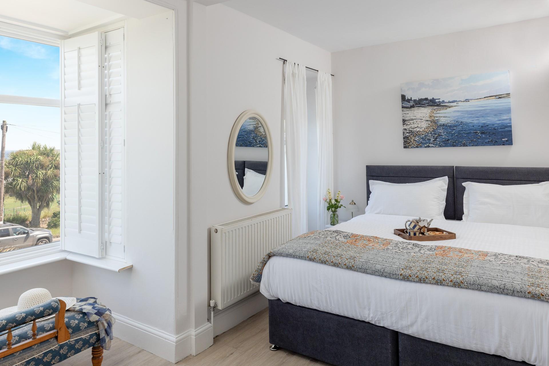 Start the day with breakfast in bed whilst you decide on the day's plans.