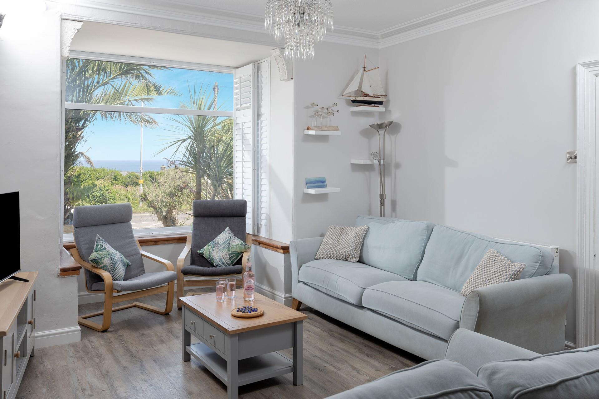 Put your feet up after a day of exploring West Cornwall.