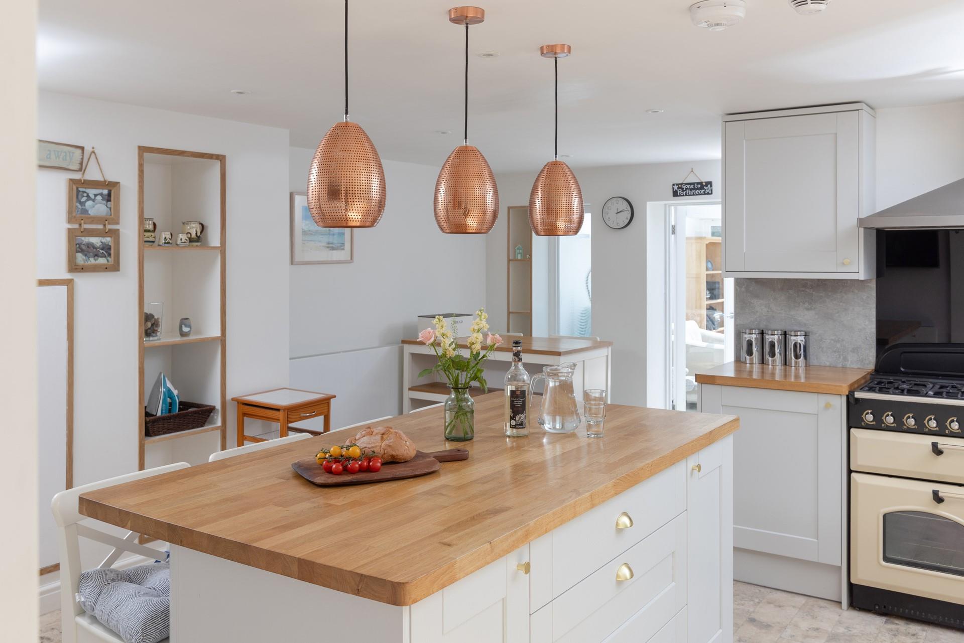 Tuck into a filling lunch before heading to the beach.