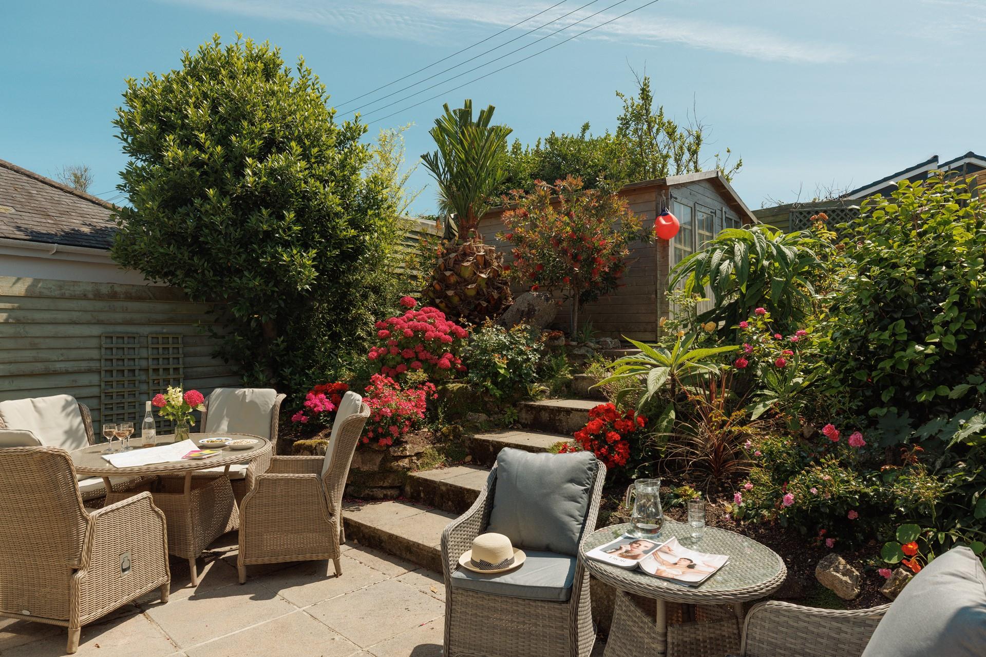 Pour yourself a glass of wine to sip in the sun.