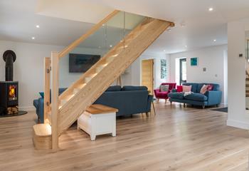 With room for everyone to unwind and enjoy a Cornish getaway.