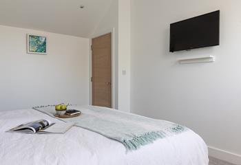 Spend slow mornings in bed before discovering the coast and countryside.