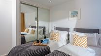 The twin room is ideal for additional adults or little ones.