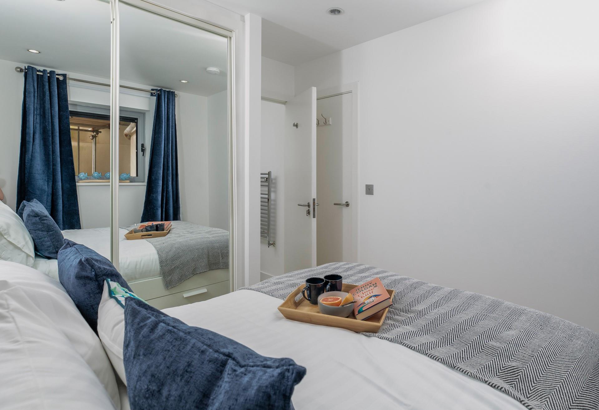 Bedroom 1 has an en suite for getting ready each morning.