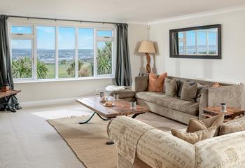 Put your feet up in the sitting room with a cuppa.