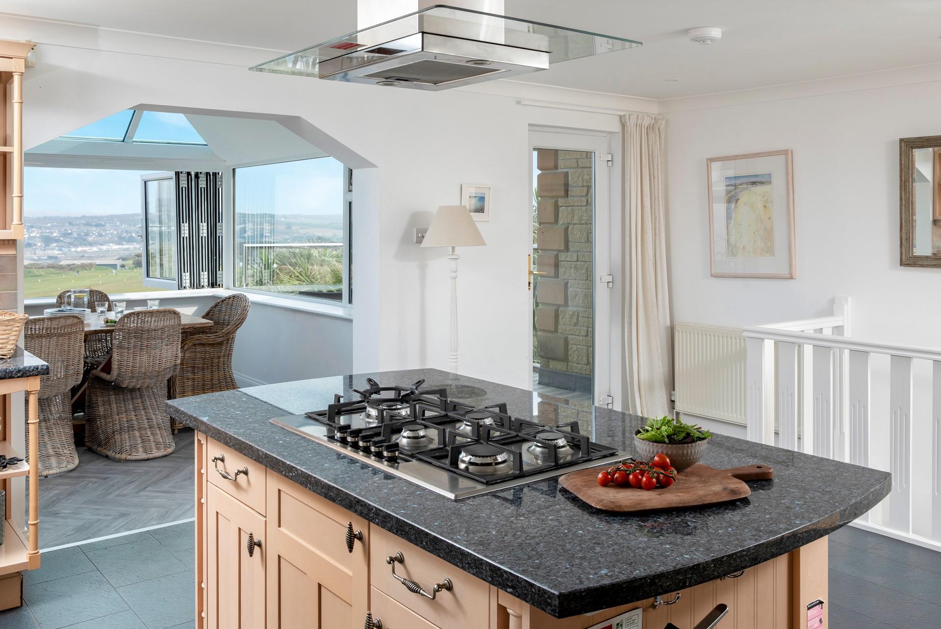 Cook up a storm in the large kitchen!