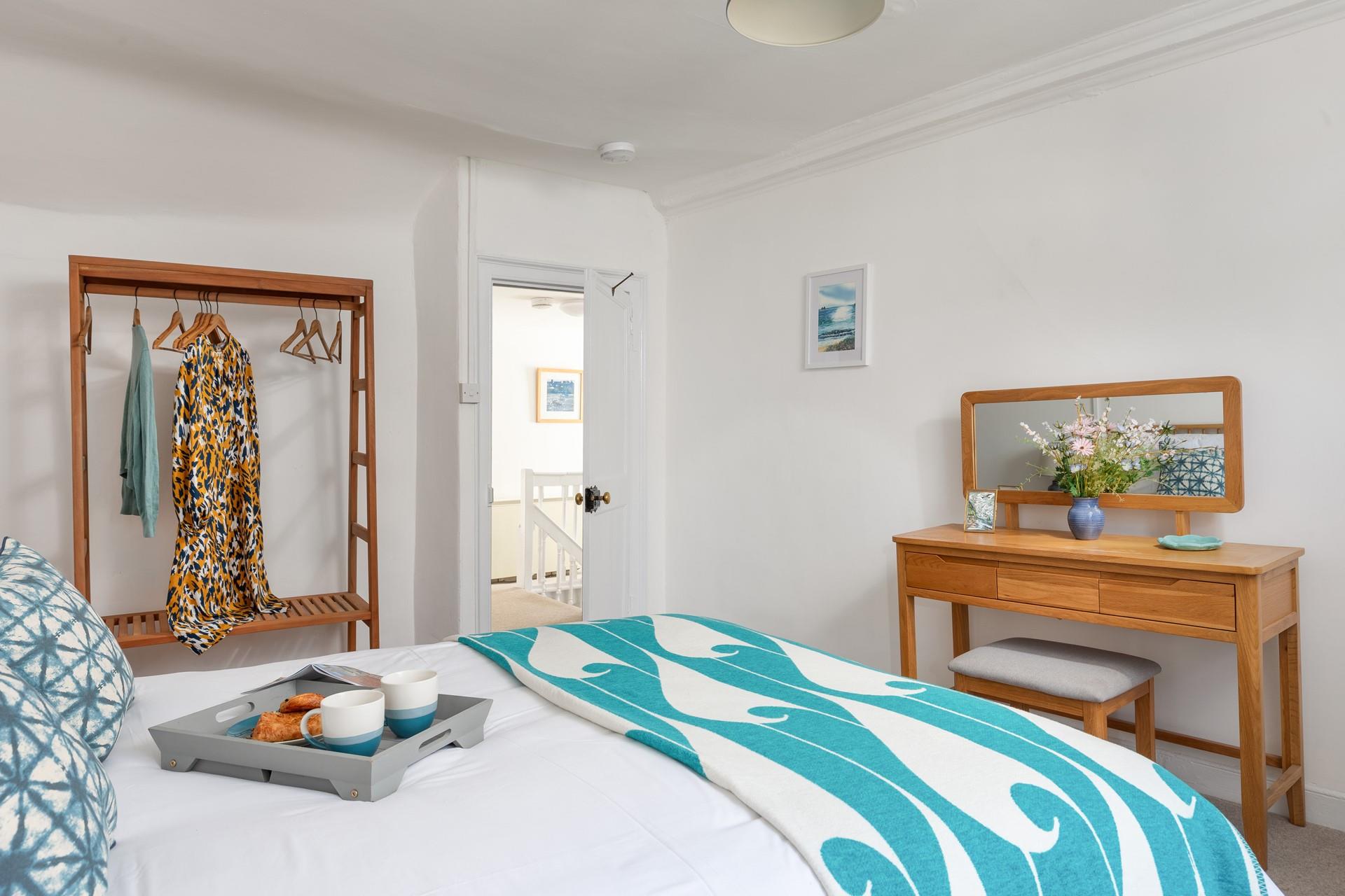 Tea and pastries to start the day are a must.