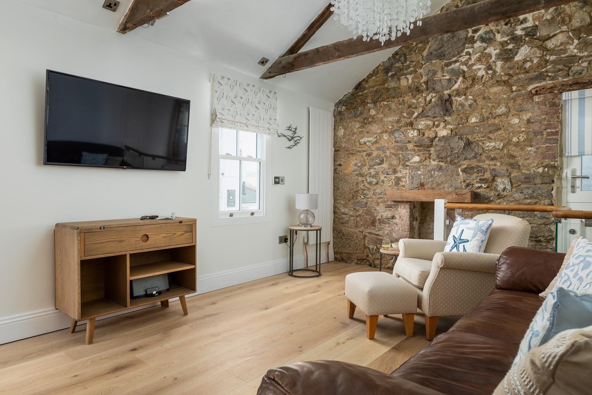 Sink into the comfortable sofas, reminiscing over the day.