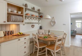 Tuck into a delicious feast to fuel up for the day.
