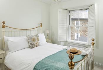 The bedrooms are all tastefully decorated.