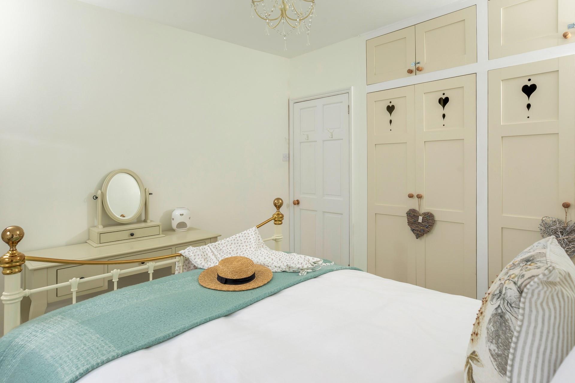 Relax and unwind in the soft sheets.